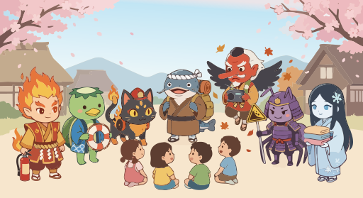 妖怪ハザードマップ（yokai_aigis）